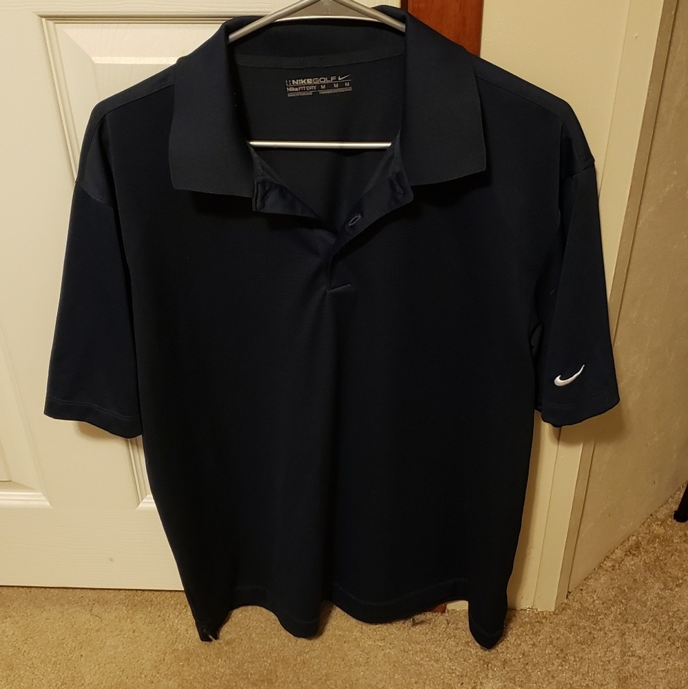 Nike Golf Fit dry Dark blue polo